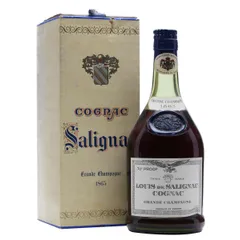 Salignac 1865 Cognac / Grande Champagne / Bottled 1960s