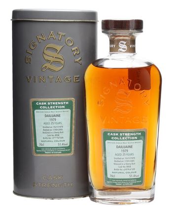 Dailuaine 1979 25 Year Old Sherry Signatory