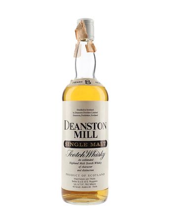 Deanston Mill 8 Year Old Bottled 1980s