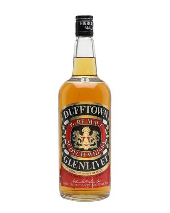Dufftown Glenlivet 8 Year Old Bottled 1980's 100cl