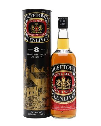 Dufftown Glenlivet 8 Year Old Bottled 1970's