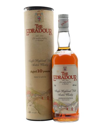 Edradour 10 Year Old Bottled 1980s 75cl