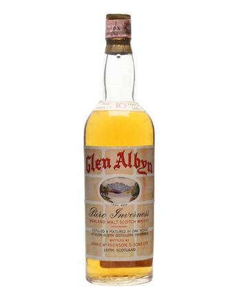 Glen Albyn 10 Year Old Bottled 1970's