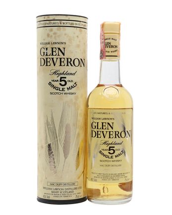 Glen Deveron 5 Year Old Bottled 1980s