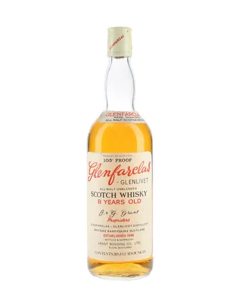 Glenfarclas 8 Year Old '105' Bottled 1980s