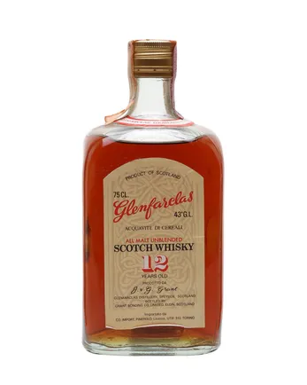 Glenfarclas 12 Year Old 75cl old label