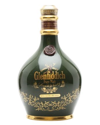 Glenfiddich 18 Year Old Green Spode Ceramic