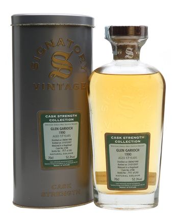 Glen Garioch 1990 17 Year Old Signatory Cask Strength Collection