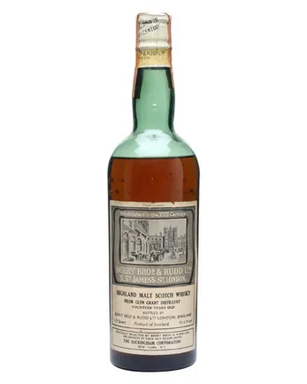 Glen Grant 14 Year Old Bottled 1930s US Import Berry Bros & Rudd