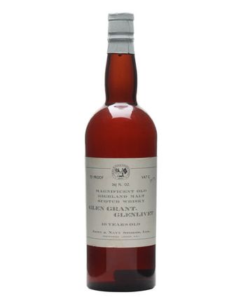 Glen Grant 10 Year Old Bottled 1950's Army & Navy