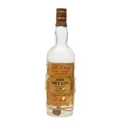 W.H. Joule London Dry Gin / Bottled 1960s