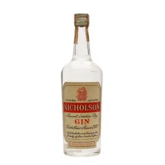 Nicholson London Dry Gin / Bottled 1970s