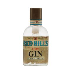 Red Hills Gold Label Dry Gin / Bottled 1970s