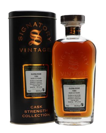 Glenlossie 1984 25 Year Old Sherry Butt #2535 Signatory Cask Strength Collection