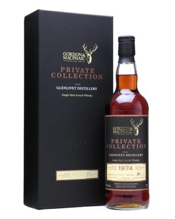 Glenlivet 1974 Private Collection Sherry Hogshead G M Gordon & Macphail