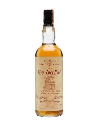 Glenlivet 1969 Sherry Bottled 1985 Moon Import