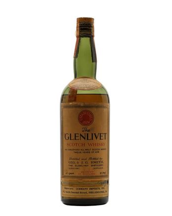 Glenlivet 12 Year Old Bottled 1930s