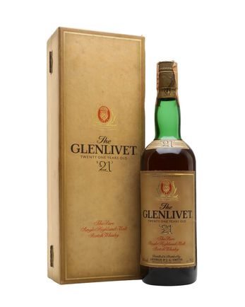 Glenlivet 21 Year Old Bottled 1980's