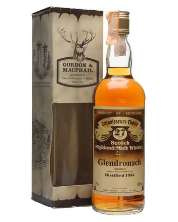 Glendronach 1955 27 Year Old Connoisseurs Choice Gordon & Macphail