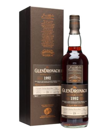 Glendronach 1992 19 Year Old Oloroso Butt #1123