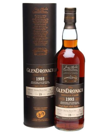 Glendronach 1993 19 Year Old Sherry Cask #487