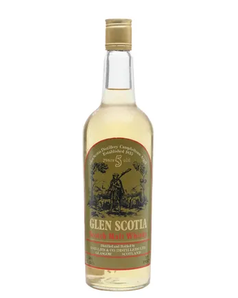 Glen Scotia 5 Year Old Bottled 1970's 75cl