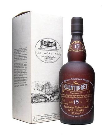 Glenturret 15 Year Old Frosted Bottle