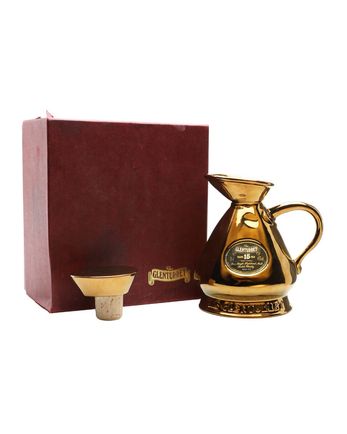 Glenturret 15 Year Old Gold Ceramic Bottled 1980s