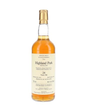 Highland Park 1962 24 Year Old Independent Bottling