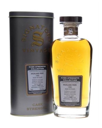 Highland Park 1990 18 Year Old Sherry Butt #15692 Signatory