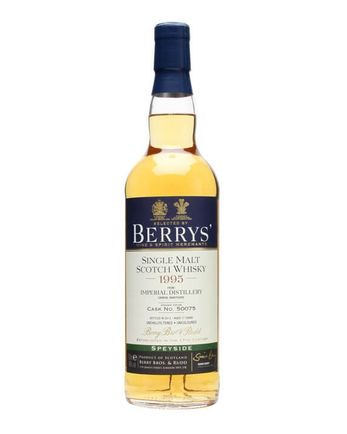 Imperial 1995 17 Year Old Cask #50075 Berry Bros & Rudd