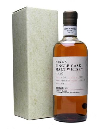 Nikka Miyagikyo 1986 Bottled 2008 Cask 80283