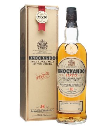Knockando 1975 Bottled 1989