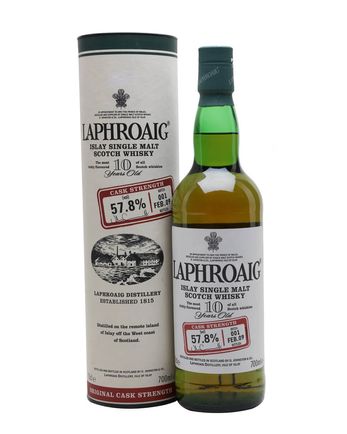 Laphroaig 10 Year Old Cask Strength Batch 001 Bottled 2009