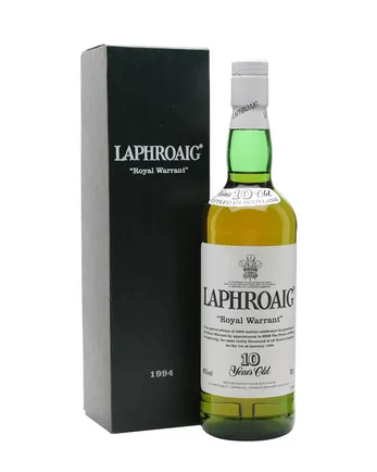 Laphroaig 10 Year Old Royal Warrant