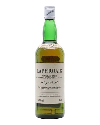 Laphroaig 10 Year Old Bottled 1970s