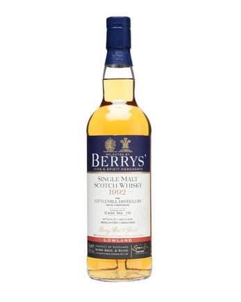 Littlemill 1992 20 Year Old Cask #10 Berry Bros Berry Bros & Rudd