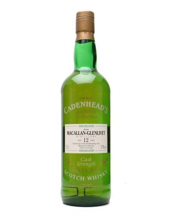 Macallan Glenlivet 1979 12 Year Old Cadenhead's