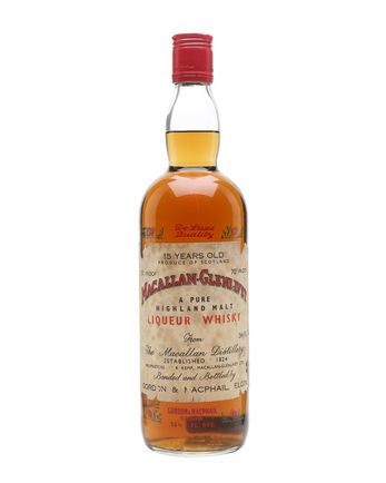 Macallan Glenlivet 15 Year Old Liqueur Whisky Gordon & Macphail