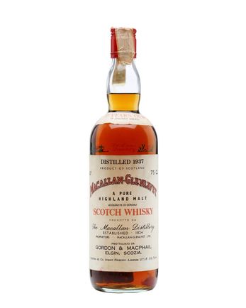 Macallan Glenlivet 1937 37 Year Old Sherry Cask Gordon & Macphail