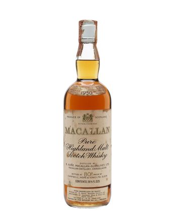 Macallan 1950 Bottled 1960s