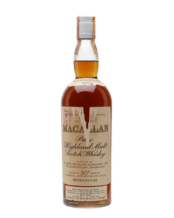 Macallan 1952 Vintage Label