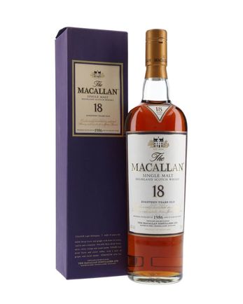 Macallan 1986 18 Year Old Sherry Oak