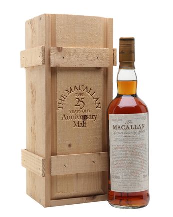 Macallan 25 Year Old Sherry Oak Bottled 1980s