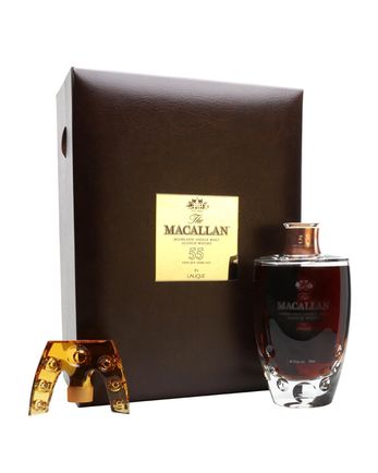 Macallan 55 Year Old Lalique Crystal Decanter