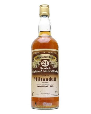 Miltonduff 1963 21 Year Old Connoisseurs Choice Gordon & Macphail