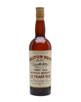 Miltonduff 13 Year Old Bottled 1960s