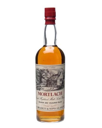 Mortlach 28 Year Old Bottled 1960s J A Bradley