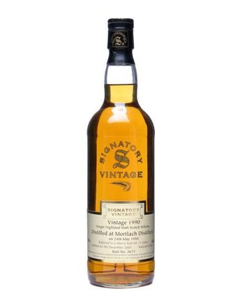 Mortlach 1990 13 Year Old Sherry Butt Signatory