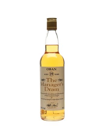 Oban 19 Year Old Manager's Dram